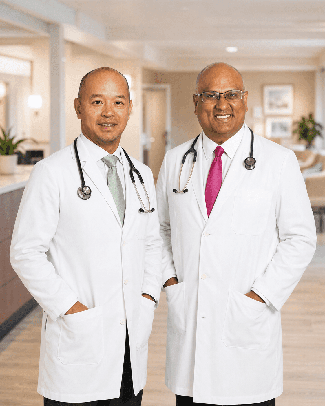 Dr. Kar-Ming Lo and Dr. Harish Kakarala of Summit Clinical Service.
